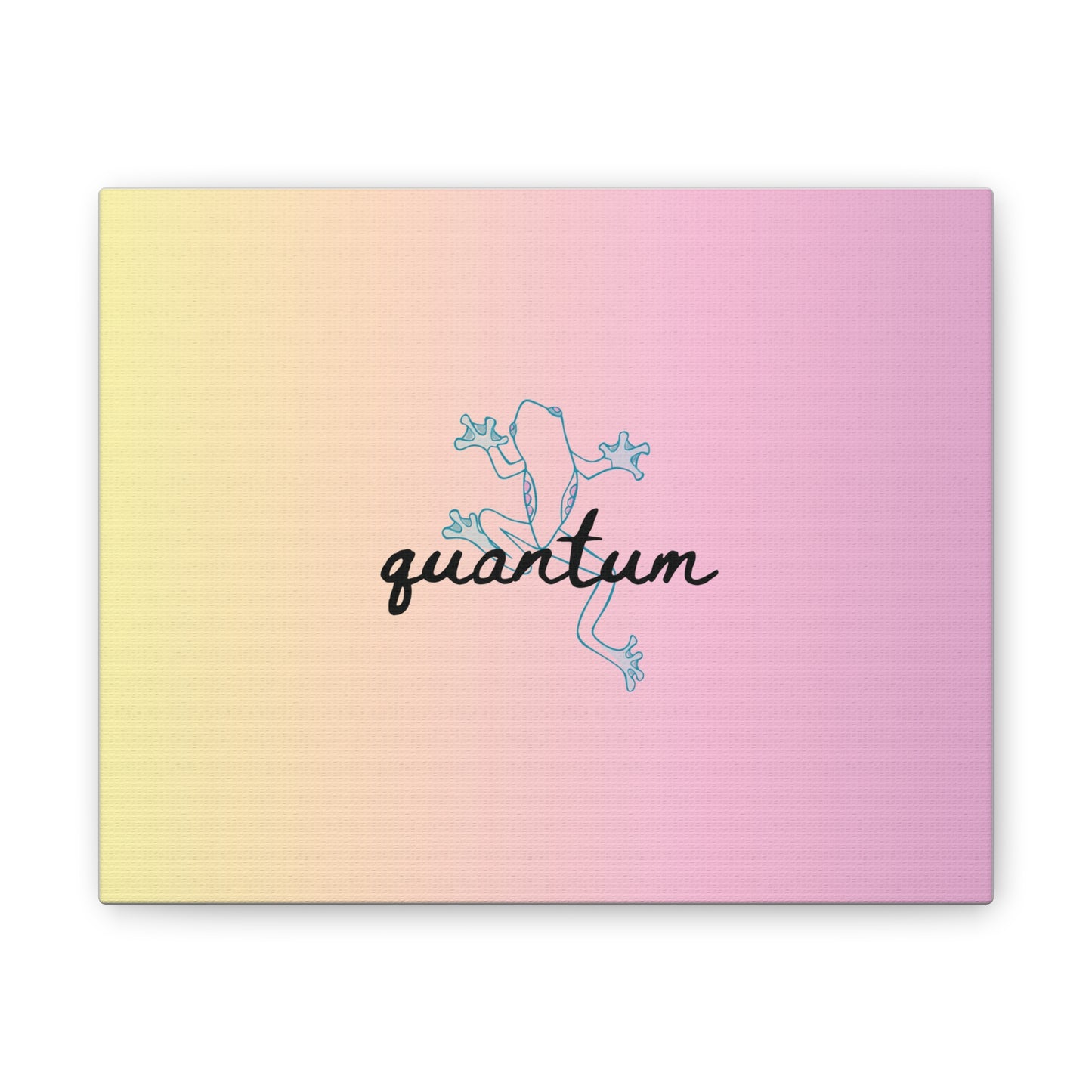 Quantum Leap Stretched Canvas