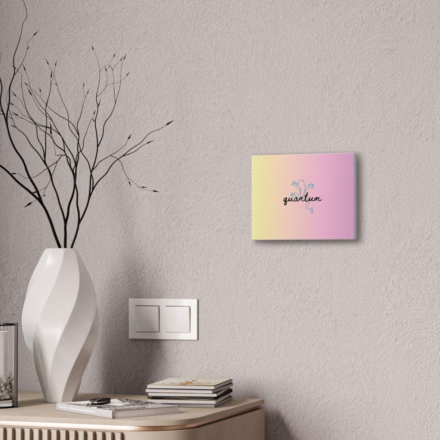 Quantum Leap Stretched Canvas