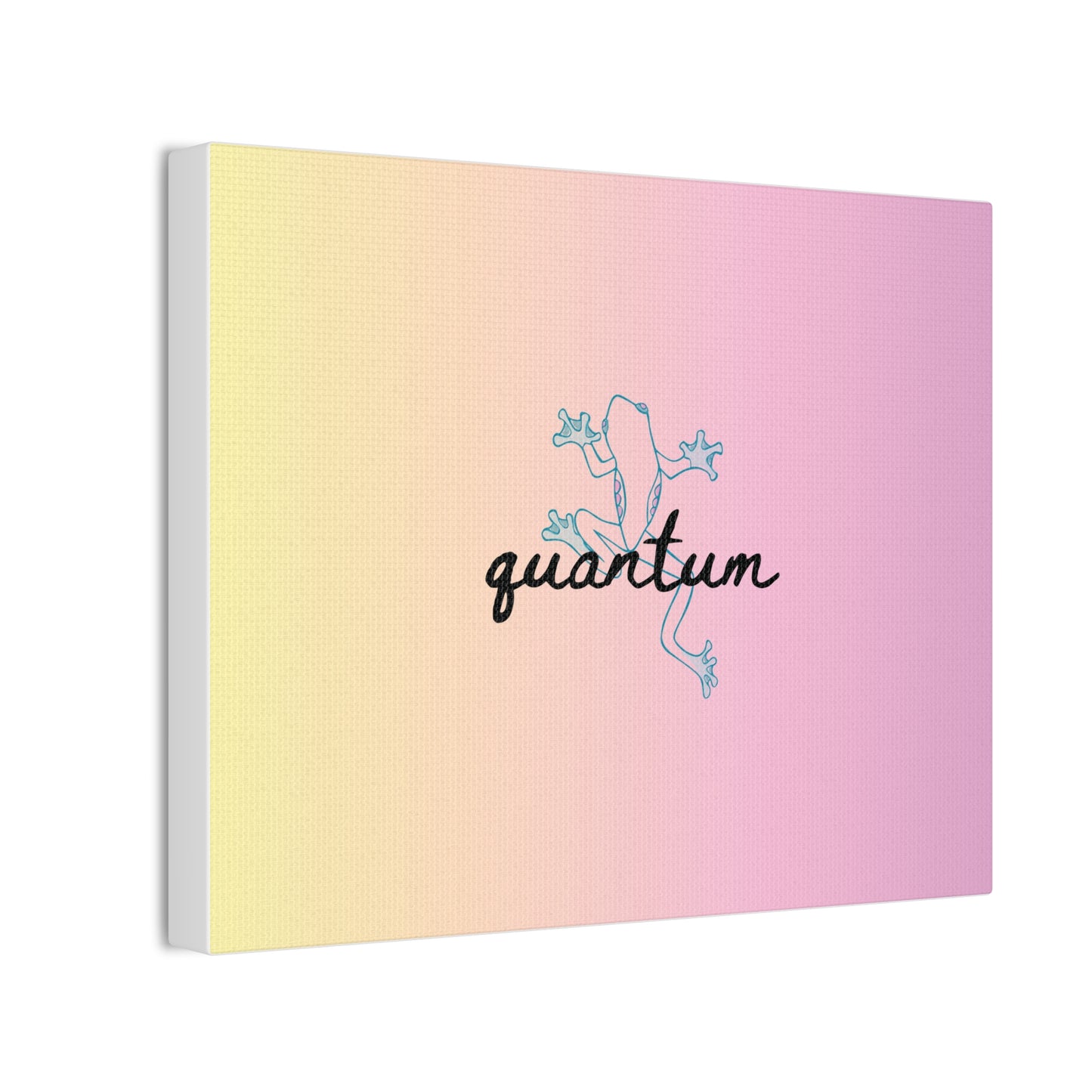 Quantum Leap Stretched Canvas
