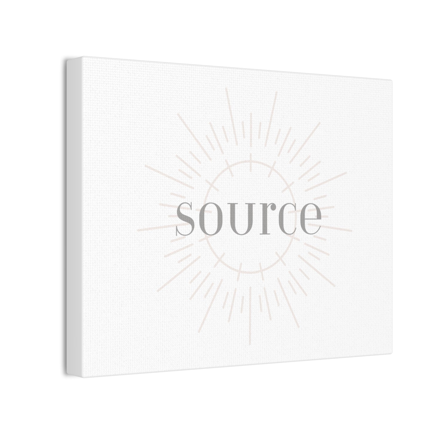 Source Stretched Canvas